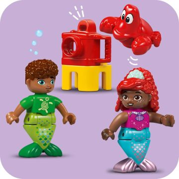 LEGO DUPLO Disney Ariel’in Sihirli Su Altı Sarayı 10435-2 Yaş ve Üzeri Küçük Deniz Kızı Seven Çocuklar İçin Eğitici Oyuncak Yapım Seti (116 Parça)