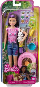 Barbie'nin Kız Kardeşleri Kampa Gidiyor Oyun Seti Kumral