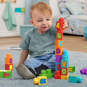 Mega Bloks Alfabeli Blok Çantası