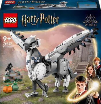 LEGO Harry Potter Şahgaga 76427-9 Yaş ve Üzeri Harry Potter Hayranları için Hipogrif Modeli Yapım Seti (723 Parça)
