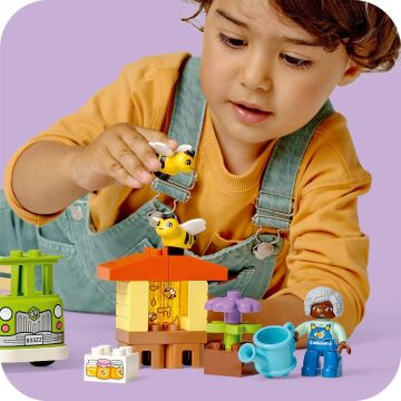 LEGO DUPLO Kasabası Arıların ve Arı Kovanlarının Bakımı 10419-2 Yaş ve Üzeri Çocuklar için Eğitici Oyuncak Yapım Seti (22 Parça)
