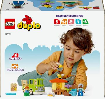 LEGO DUPLO Kasabası Arıların ve Arı Kovanlarının Bakımı 10419-2 Yaş ve Üzeri Çocuklar için Eğitici Oyuncak Yapım Seti (22 Parça)