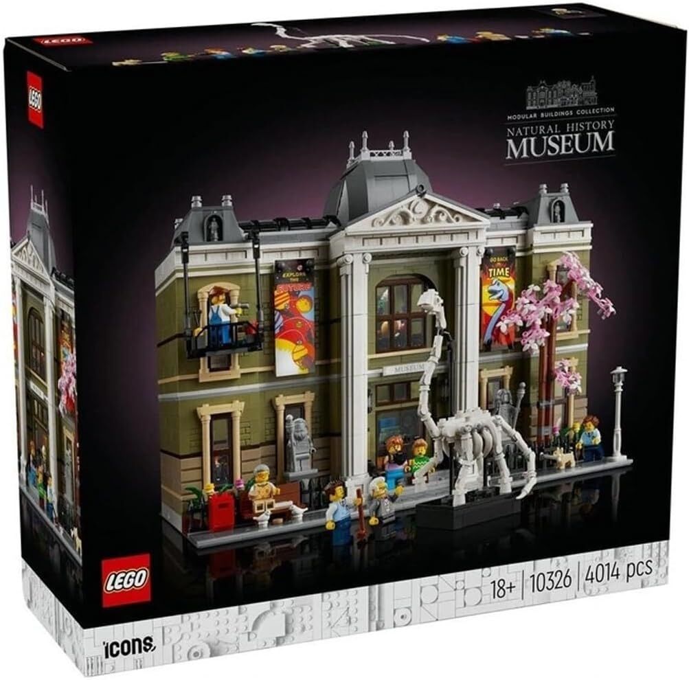LEGO ICONS - 10326 Doğa Tarihi Müzesi (4014 Parça)