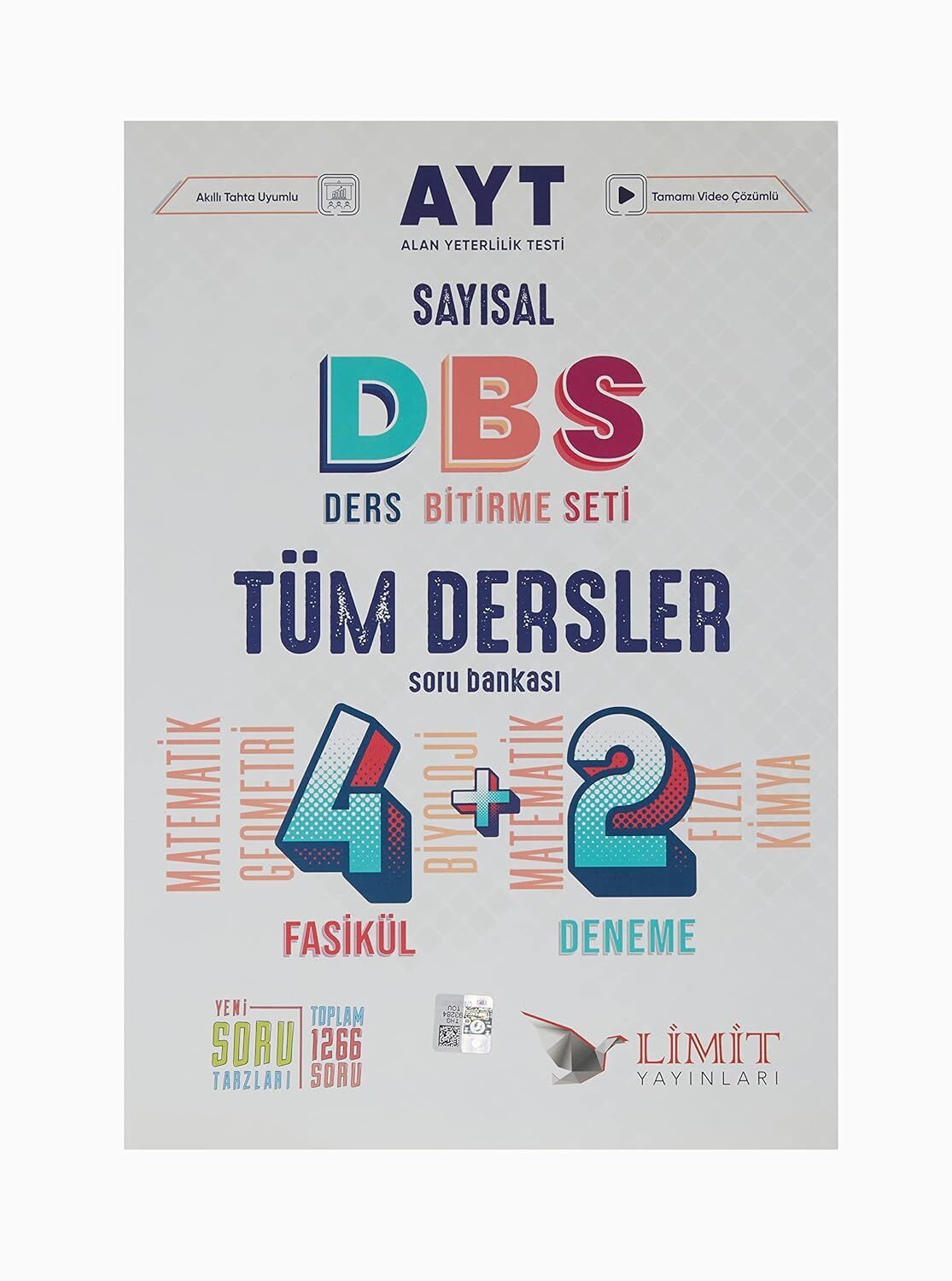 Limit Ayt Tüm Dersler 4+2 Soru Bankası (Sayısal)