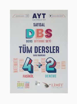 Limit Ayt Tüm Dersler 4+2 Soru Bankası (Sayısal)