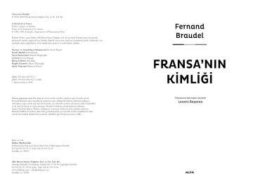 Fransa’nın Kimliği