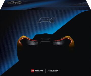 LEGO Technic McLaren P1 42172, Otomobil Tutkunu Yetişkinler için Sergilenebilir Araba Modeli Yapım Seti (3893 Parça)