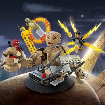 LEGO Marvel Örümcek Adam Kum Adam’a Karşı: Son Savaş 76280 – 10 Yaş ve Üzeri Süper Kahraman Seven Çocuklar için Yaratıcı Oyuncak Yapım Seti (347 Parça)