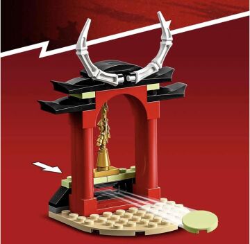 LEGO® NINJAGO® Lloyd’un Ninja Sokak Motosikleti 71788-4 Yaş ve Üzeri Çocuklar için Motosiklet İçeren Başlangıç Düzeyinde Yaratıcı Oyuncak Yapım Seti (64 Parça)