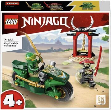 LEGO® NINJAGO® Lloyd’un Ninja Sokak Motosikleti 71788-4 Yaş ve Üzeri Çocuklar için Motosiklet İçeren Başlangıç Düzeyinde Yaratıcı Oyuncak Yapım Seti (64 Parça)