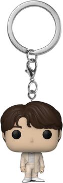 Funko Pop! Anahtarlık: BTS – Jin – Vinil mini figür, koleksiyon, orijinal anahtarlık, çorap dolgusu, hediye fikri, resmi ürün, müzik hayranları, mini figür