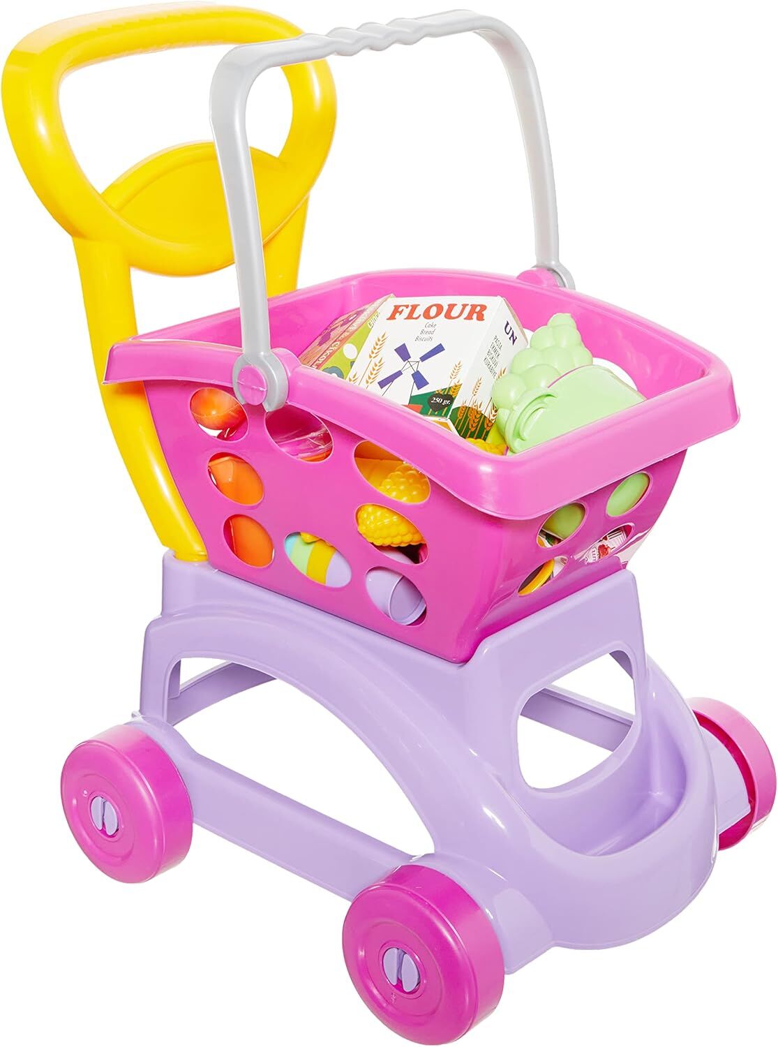 Barbie Sepetli Market Arabası