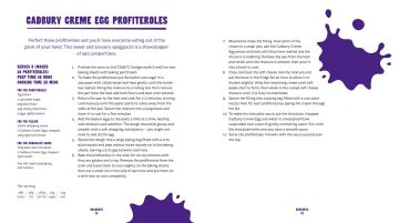 The Cadbury Creme Egg Cookbook