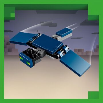 LEGO Minecraft Steve'in Çöl Keşfi 21251-6 Yaş ve Üzeri Macera Oyunları Seven Çocuklar için 3 Adet LEGO Minecraft Minifigürü içeren Yaratıcı Oyuncak Yapım Seti (75 Parça)