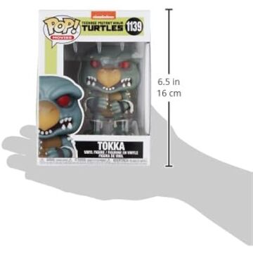 Funko Pop! Filmler: Teenage Mutant Ninja Kaplumbağalar (TMNT) 2- Tokka - TMNT 2: Secret of The Ooze (1991) - Vinil Koleksiyon Figürü - Hediye Fikri - Resmi Ticari Ürünler - Çocuklar ve Yetişkinler