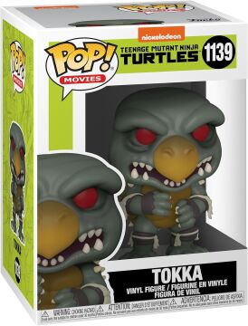 Funko Pop! Filmler: Teenage Mutant Ninja Kaplumbağalar (TMNT) 2- Tokka - TMNT 2: Secret of The Ooze (1991) - Vinil Koleksiyon Figürü - Hediye Fikri - Resmi Ticari Ürünler - Çocuklar ve Yetişkinler
