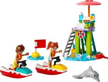 LEGO Friends Plaj Su Motoru 42623-5 Yaş ve Üzeri Çocuklar için Yunus Figürü İçeren Eğitici ve Yaratıcı Oyuncak Yapım Seti (84 Parça)
