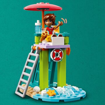 LEGO Friends Plaj Su Motoru 42623-5 Yaş ve Üzeri Çocuklar için Yunus Figürü İçeren Eğitici ve Yaratıcı Oyuncak Yapım Seti (84 Parça)