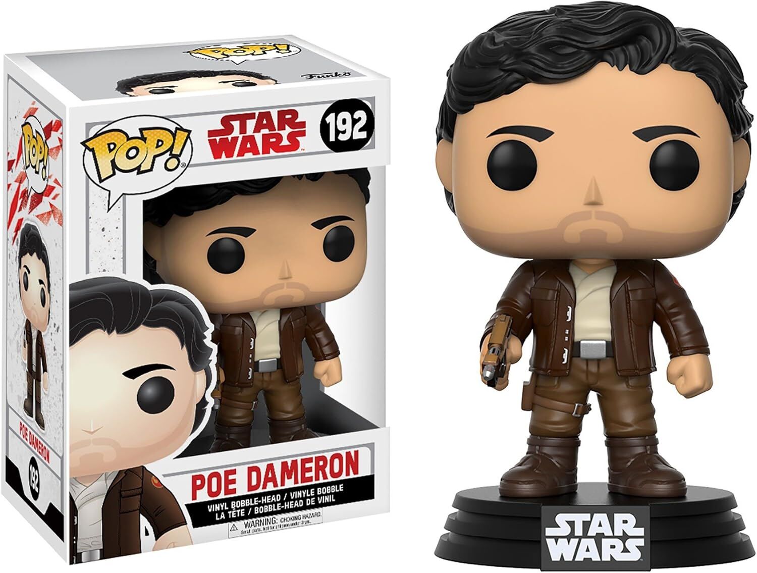 FIG FUNKO POP STAR WARS E8 THE LAST JEDI POE DAMERON
