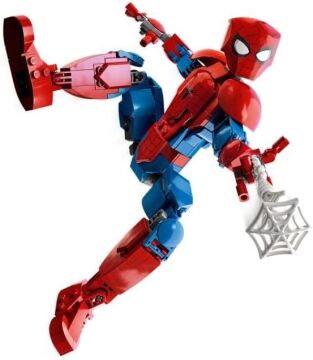 LEGO® Marvel Örümcek Adam Figürü 76226 – 8 Yaş ve Üzeri Çocuklara Oynamak ve Sergilemek için Gerçekçi bir Model Yapım Seti (258 Parça)