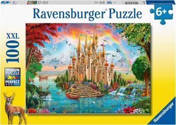 Ravensburger 132850 100 Parçalı Puzzle Masal Şatosu