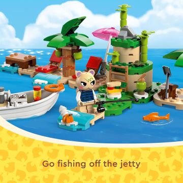 LEGO Animal Crossing Kapp'n Ada Tekne Turunda 77048-6 Yaş ve Üzeri Çocuklar için Yaratıcı Oyuncak Yapım Seti (233 Parça)