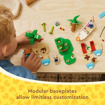 LEGO Animal Crossing Kapp'n Ada Tekne Turunda 77048-6 Yaş ve Üzeri Çocuklar için Yaratıcı Oyuncak Yapım Seti (233 Parça)