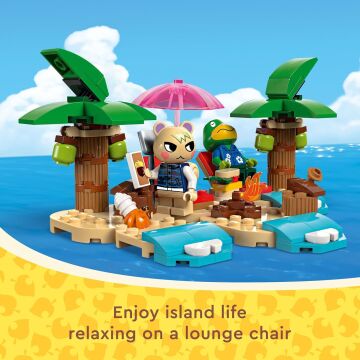LEGO Animal Crossing Kapp'n Ada Tekne Turunda 77048-6 Yaş ve Üzeri Çocuklar için Yaratıcı Oyuncak Yapım Seti (233 Parça)