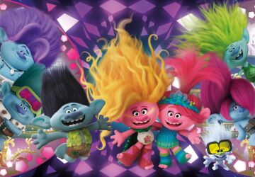 CLEMENTONI 104 el. Brilliant Trolls 3 [PUZZLE]