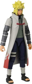 BANDAI 16 cm Minato Namikaze Poz Verilebilir Figür, Anime Heroes Naruto Serisi