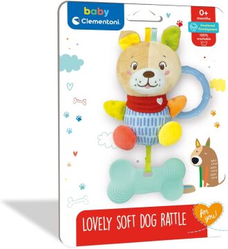 17785 Baby Clementoni - Sevimli Köpek Çıngırak