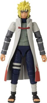BANDAI 16 cm Minato Namikaze Poz Verilebilir Figür, Anime Heroes Naruto Serisi