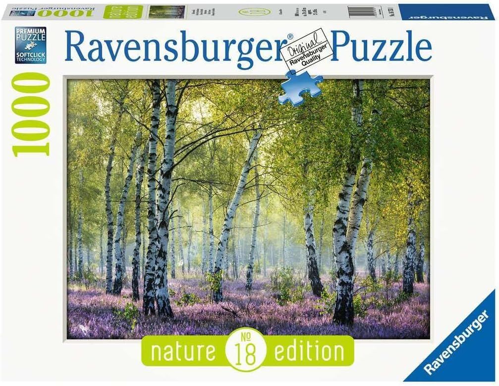 Ravensburger 167531 Huş Ağaçları Puzzle, 1000 Parça, Çok Renkli