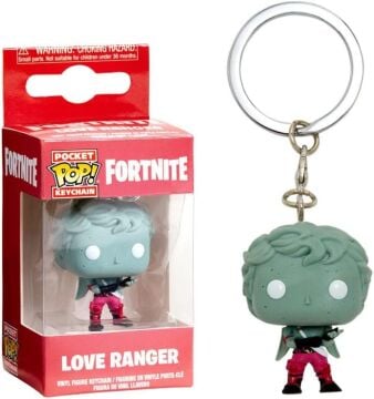 Funko 35715 Fortnite: Love Ranger POP Schlüsselanhänger Figur, Multi