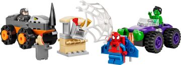 LEGO® Marvel Spidey ve İnanılmaz Arkadaşları Hulk, Gergedan Kamyona Karşı 10782-4 Yaş ve Üzeri için Oyuncak Yapım Seti (110 Parça)