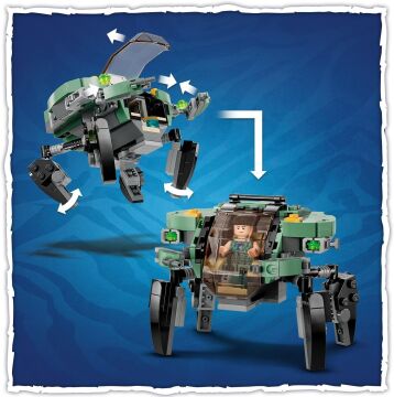 LEGO® Avatar Payakan Tulkun ve Yengeç Zırhı 75579-10 Yaş ve Üzeri için 3 Minifigürlü Eğlenceli Koleksiyonluk Oyuncak Yapım Seti (761 Parça)