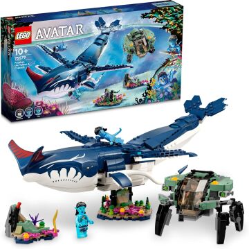 LEGO® Avatar Payakan Tulkun ve Yengeç Zırhı 75579-10 Yaş ve Üzeri için 3 Minifigürlü Eğlenceli Koleksiyonluk Oyuncak Yapım Seti (761 Parça)