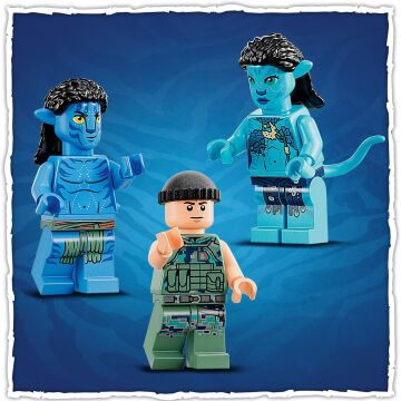 LEGO® Avatar Payakan Tulkun ve Yengeç Zırhı 75579-10 Yaş ve Üzeri için 3 Minifigürlü Eğlenceli Koleksiyonluk Oyuncak Yapım Seti (761 Parça)