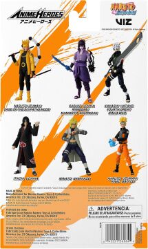 BANDAI, 16 cm Anime Heroes Naruto Figürleri - Naruto Uzumaki Son Savaş