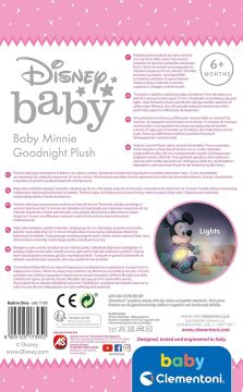 Disney Baby Minnie Müzikli Peluş Uyku Arkadaşı