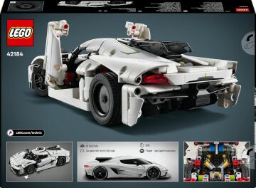 LEGO Technic 42184 Koenigsegg Jesko Absolut White Hypercar