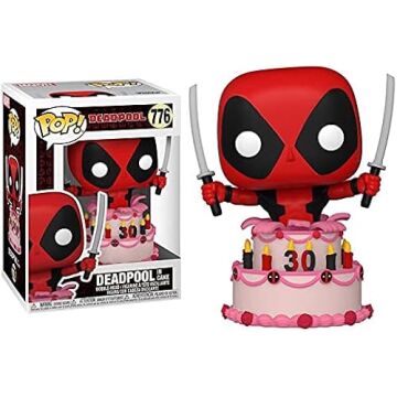 Deadpool in Cake Pop #776 Pop Marvel Deadpool Vinyl Figure (Bundled with EcoTek Protector to Protect Display Box)