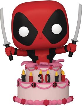Deadpool in Cake Pop #776 Pop Marvel Deadpool Vinyl Figure (Bundled with EcoTek Protector to Protect Display Box)