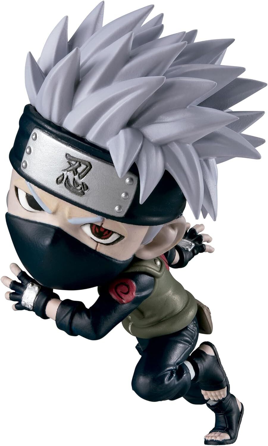 BANDAI Chibi Masters VE63385 Shippuden anime, Kakashi Hatake, Kawaii Naruto, çok renkli, 8 cm