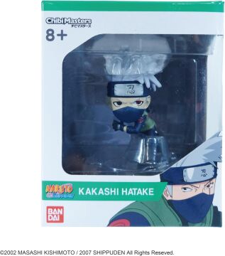 BANDAI Chibi Masters VE63385 Shippuden anime, Kakashi Hatake, Kawaii Naruto, çok renkli, 8 cm