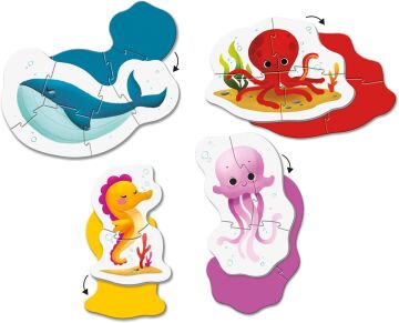 Moje Pierwsze Puzzle Sea Life [PUZZLE]
