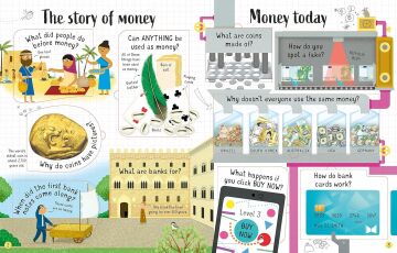 Lift-the-flap Questions and Answers about Money