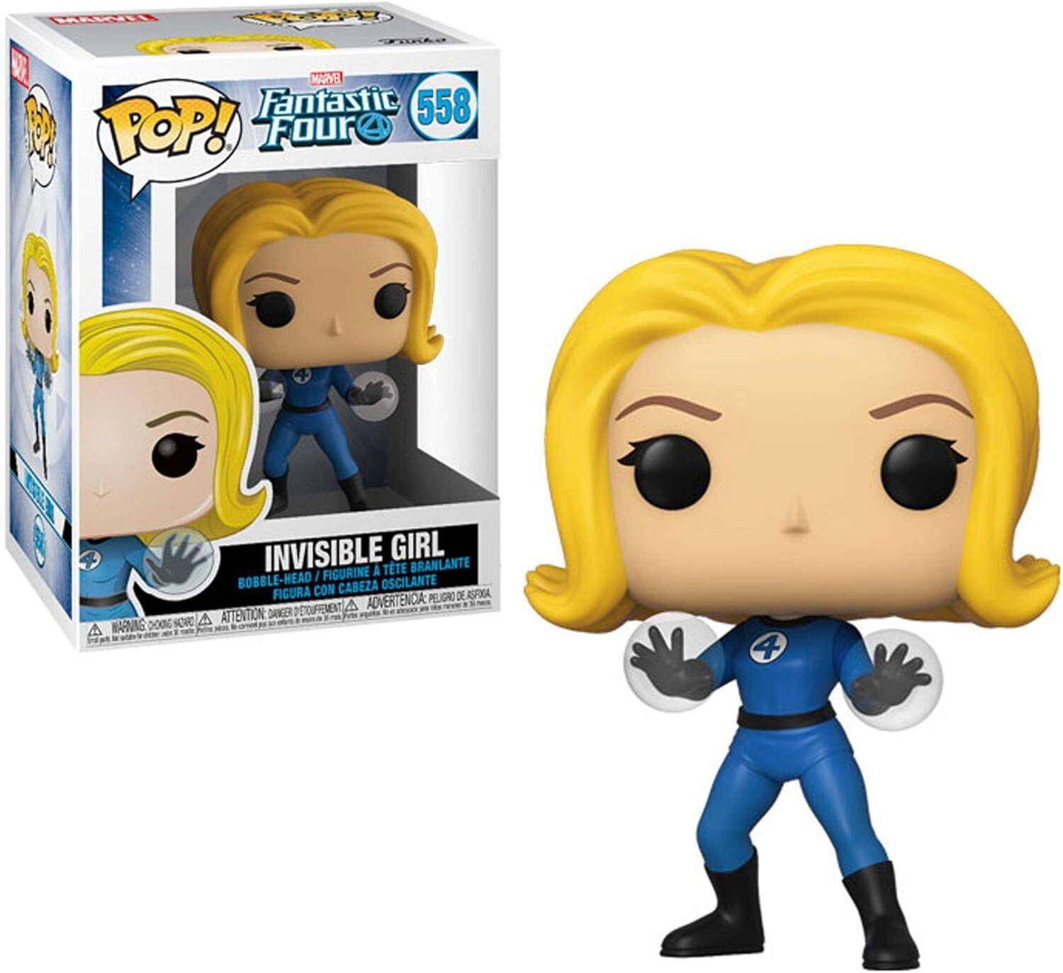 Funko Pop! Marvel: Fantastic Four - Görünmez Kız''