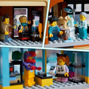 LEGO City Şehir Merkezi 60380 - 8 Yaş ve Üzeri Çocuklar İçin Çok Özellikli, Yeniden Yapılandırılabilir, Modüler Oyun Seti İçeren Yaratıcı Oyuncak Yapım Seti (2.010 Parça)