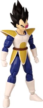 BANDAI 16 cm Dragon Ball, Dragon Yıldızları Poz Verilebilir Figürleri, Vegeta (Dragon Ball Z ver)